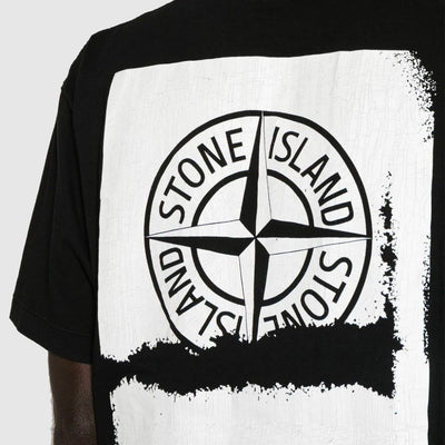 T-shirt à maxi imprimé